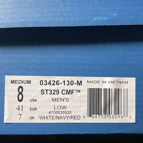 NWB K-SWISS Memory Foam white shoes medium sneakers sport work out running ST429 - Picture 2 of 10